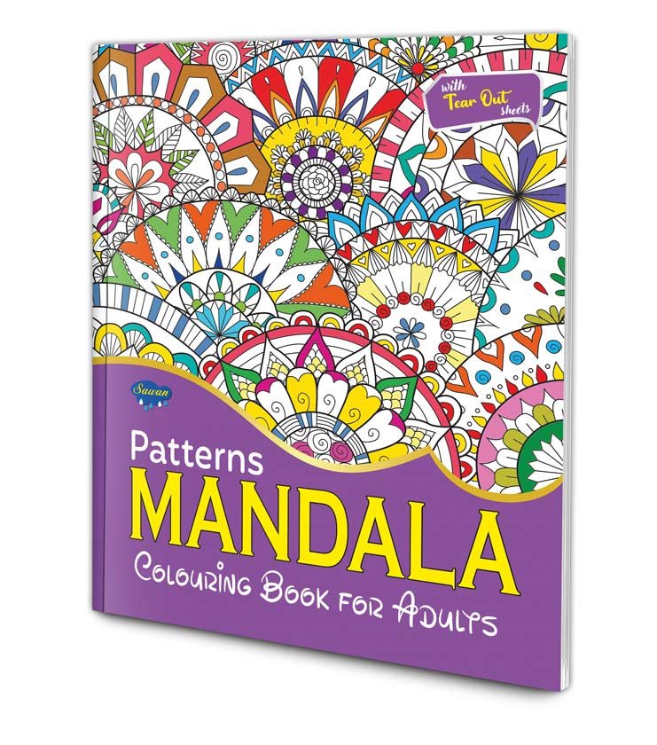 Patterns Mandala Colouring Book for Adults